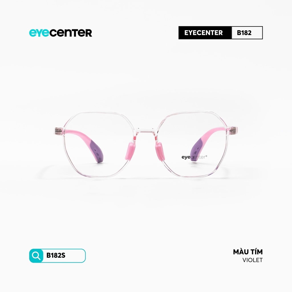 [B182] Gọng kính mắt trẻ em chất liệu nhựa dẻo siêu nhẹ nhiều màu by Eye Center Vietnam
