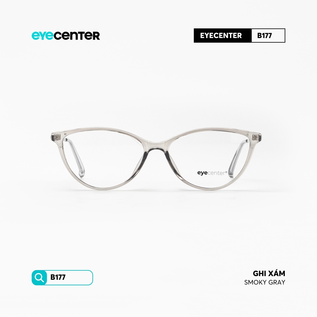 [B177] Gọng kính cận nữ mắt mèo chất liệu nhựa phối kim loại chống gỉ by Eye Center Vietnam