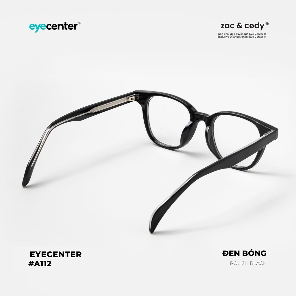 [A112]  Gọng kính cận nam nữ chính hãng ZAC & CODY 9114 by Eye Center Vietnam