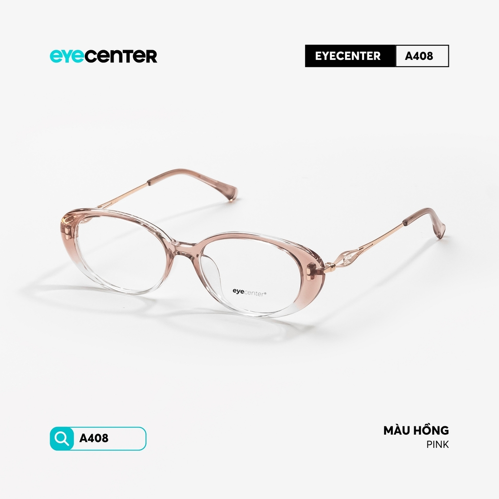 [VA408] Gọng kính cận nữ chất liệu nhựa phối kim  loại by Eye Center Vietnam