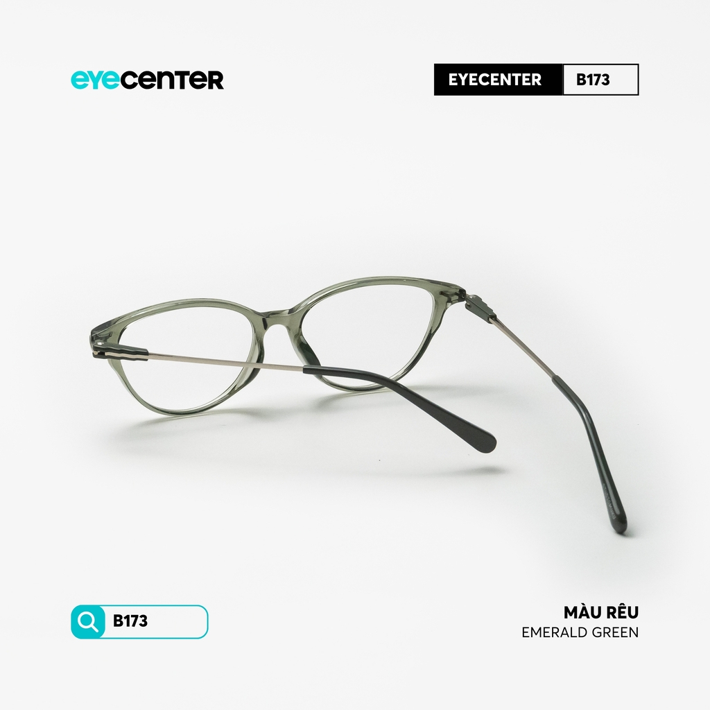 [B173] Gọng kính cận mắt mèo nữ chất liệu nhựa phối kim loại by Eye Center Vietnam
