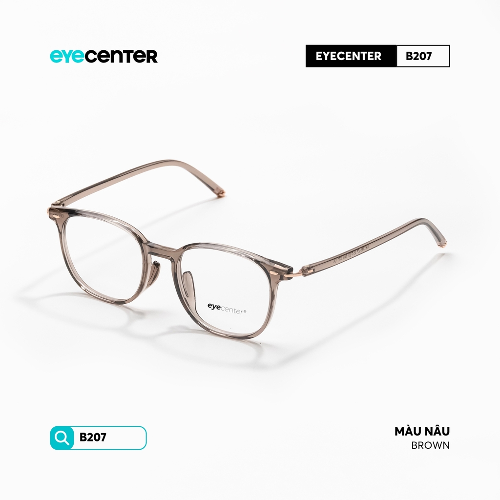 [B207] Gọng kính cận nam nữ EYECENTER nhựa dẻo siêu nhẹ by Eye Center Vietnam