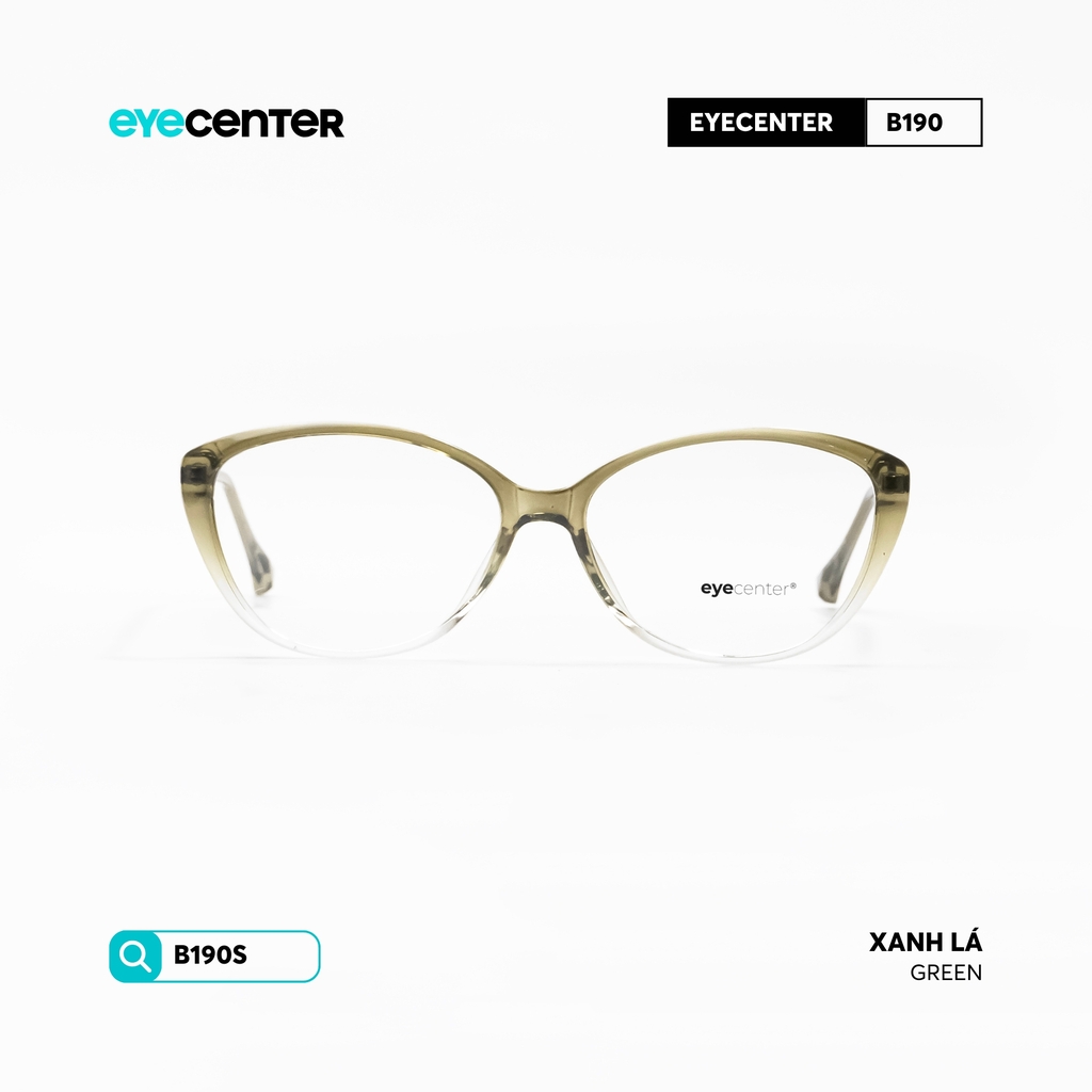 [B190] Gọng kính cận nam nữ chính hãng chất liệu nhựa siêu nhẹ by Eye Center Vietnam