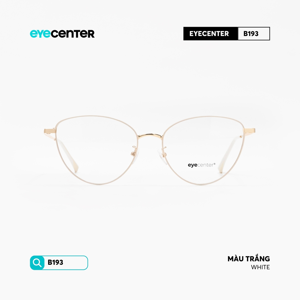[B193] Gọng kính cận nữ chính hãng STUDIO MUKU kim loại chống gỉ by Eye Center Vietnam