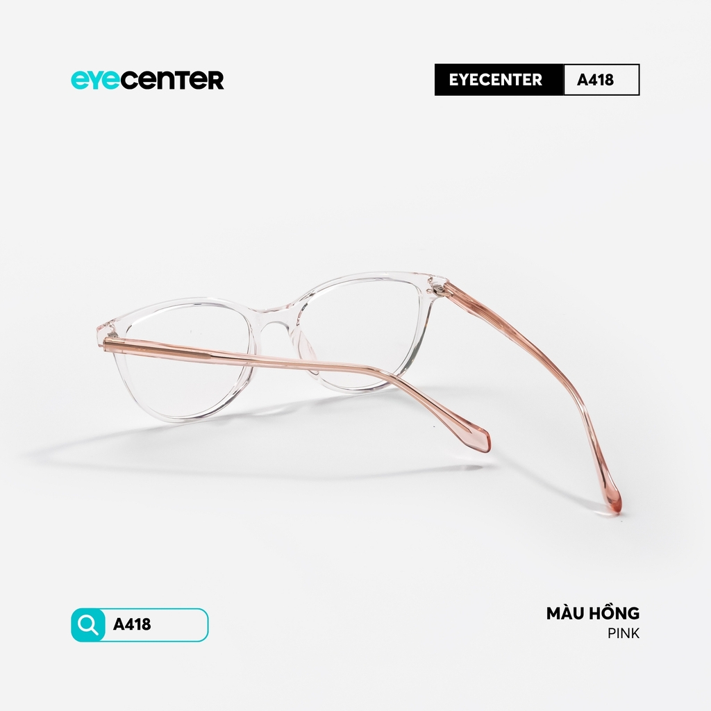 [VA418] Gọng kính cận nam nữ chất liệu nhựa lõi thép chống gãy by Eye Center Vietnam