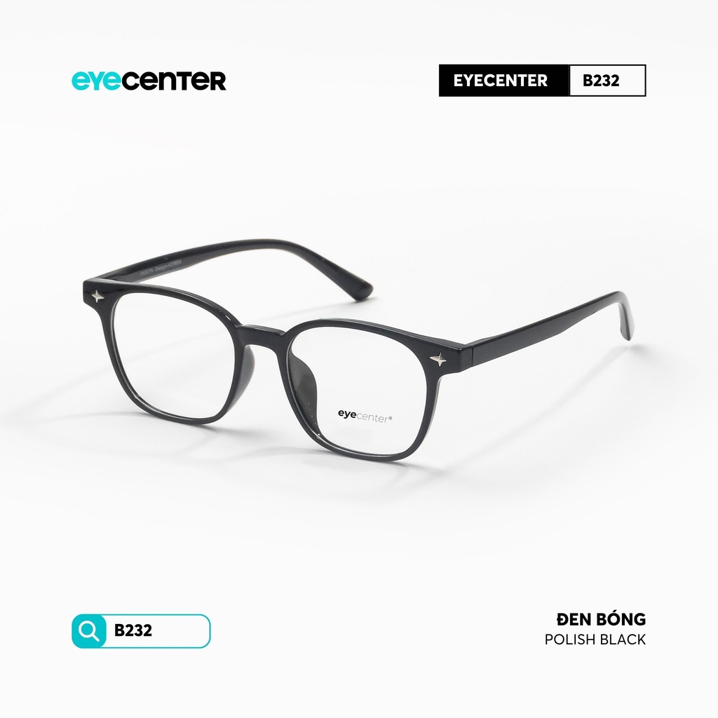 [VB232] Gọng kính cận nam nữ chất liệu nhựa siêu nhẹ nhiều màu by Eye Center Vietnam
