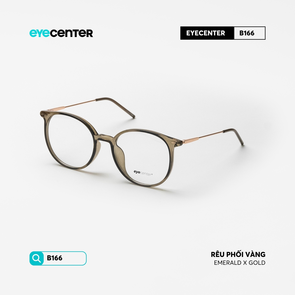 [B166] Gọng kính cận nữ chính hãng STUDIO MUKU nhựa phối kim loại by Eye Center Vietnam