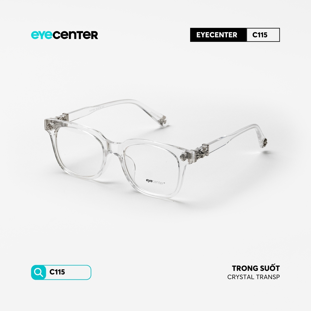 [C115] Gọng kính cận nam nữ chất liệu nhựa siêu nhẹ nhiều màu by Eye Center Vietnam