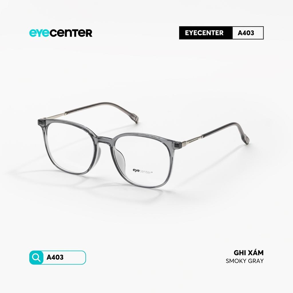 [VA403] Gọng kính cận nam nữ chất liệu nhựa phối kim loại chống gỉ by Eye Center Vietnam
