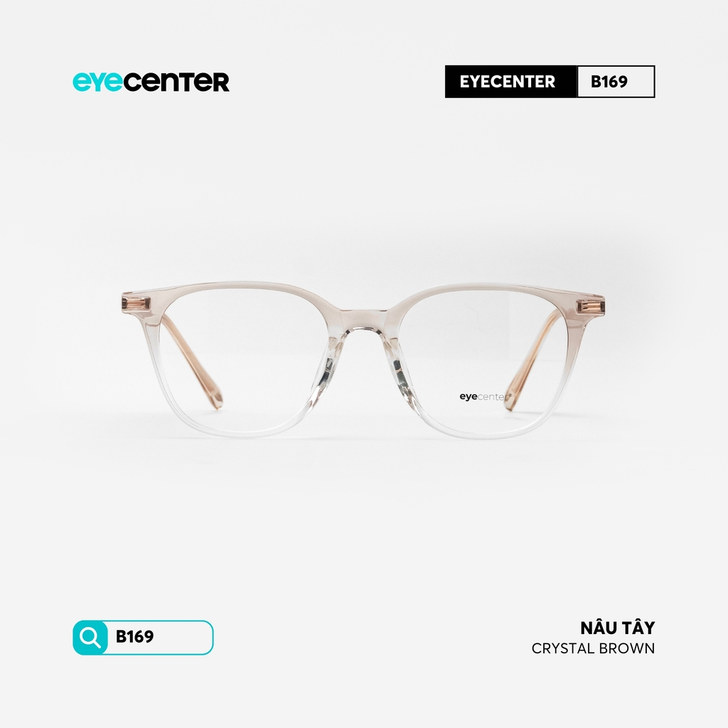 [B169] Gọng kính cận nam nữ chất liệu nhựa siêu nhẹ nhiều màu by Eye Center Vietnam