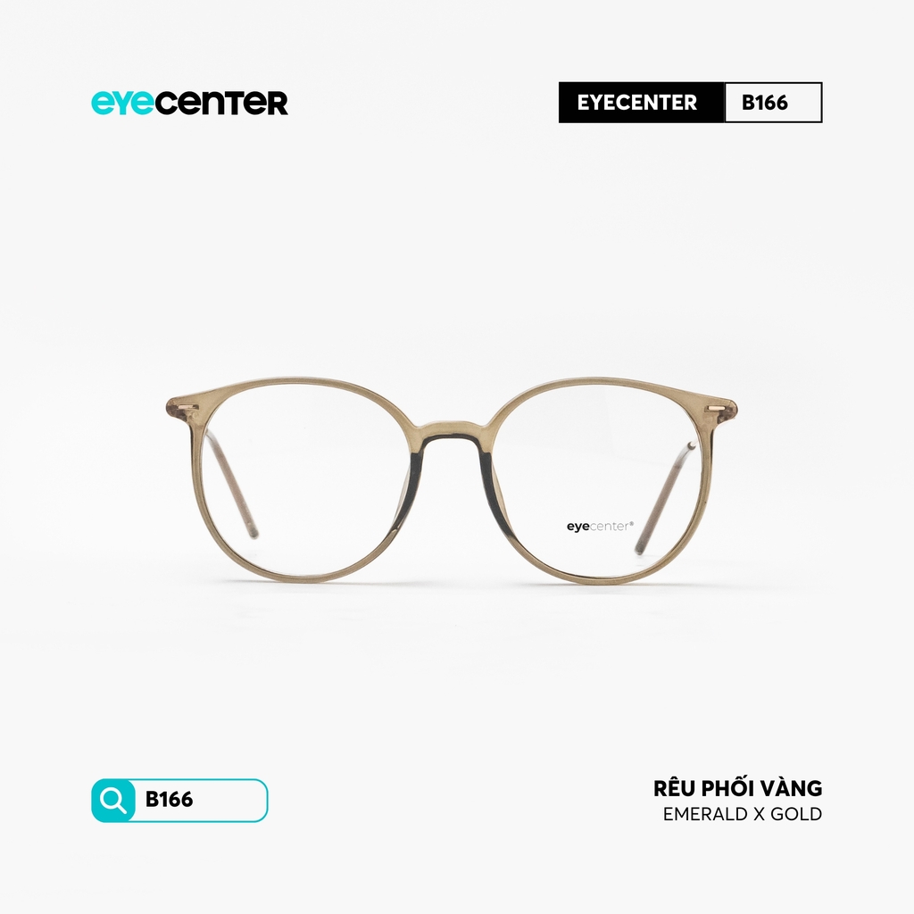 [B166] Gọng kính cận nữ chính hãng STUDIO MUKU nhựa phối kim loại by Eye Center Vietnam