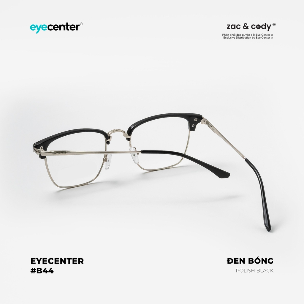 [B44][9314-8862-9009] Gọng kính chính hãng ZAC & CODY nhựa phối kim loại ZC 9314 by Eye Center Vietnam