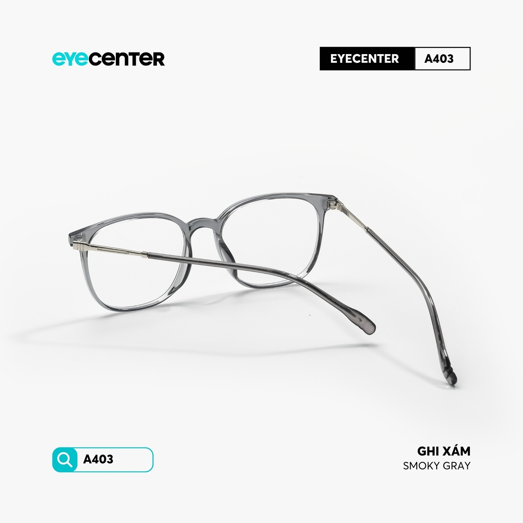 [VA403] Gọng kính cận nam nữ chất liệu nhựa phối kim loại chống gỉ by Eye Center Vietnam