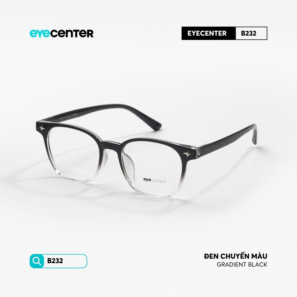 [VB232] Gọng kính cận nam nữ chất liệu nhựa siêu nhẹ nhiều màu by Eye Center Vietnam
