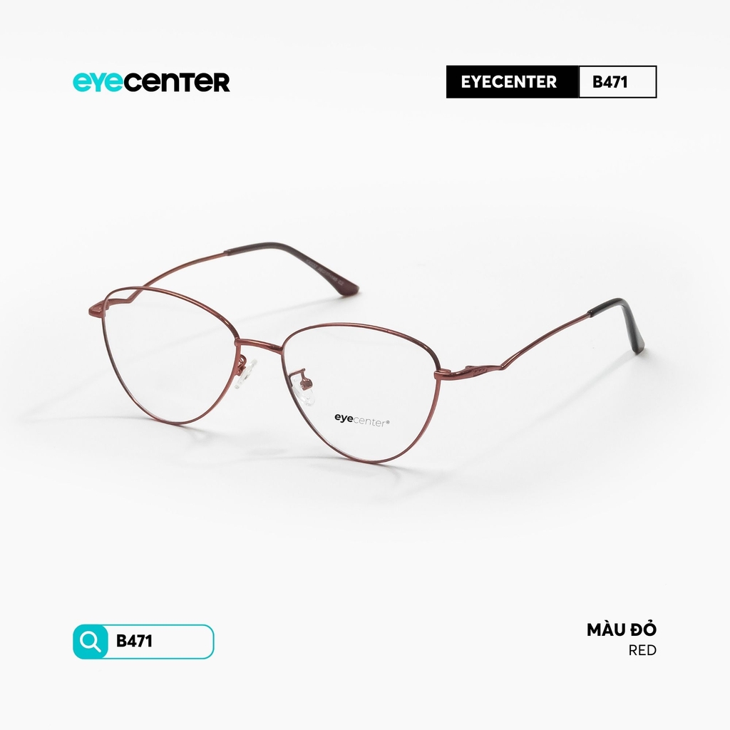 [B471] Gọng kính cận nữ nhiều màu chất liệu kim loại  chống gỉ by Eye Center Vietnam