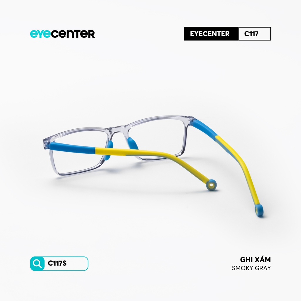 [C117] Gọng kính mắt trẻ em nhựa dẻo chống gãy siêu nhẹ nhiều màu by Eye Center Vietnam
