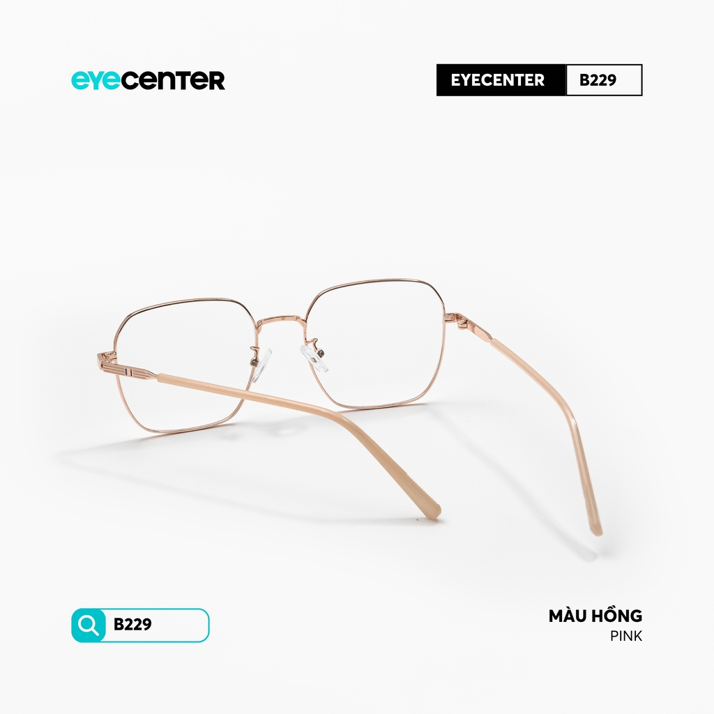 [B229] Gọng kính cận nam nữ chất liệu kim loại chống gỉ by Eye Center Vietnam