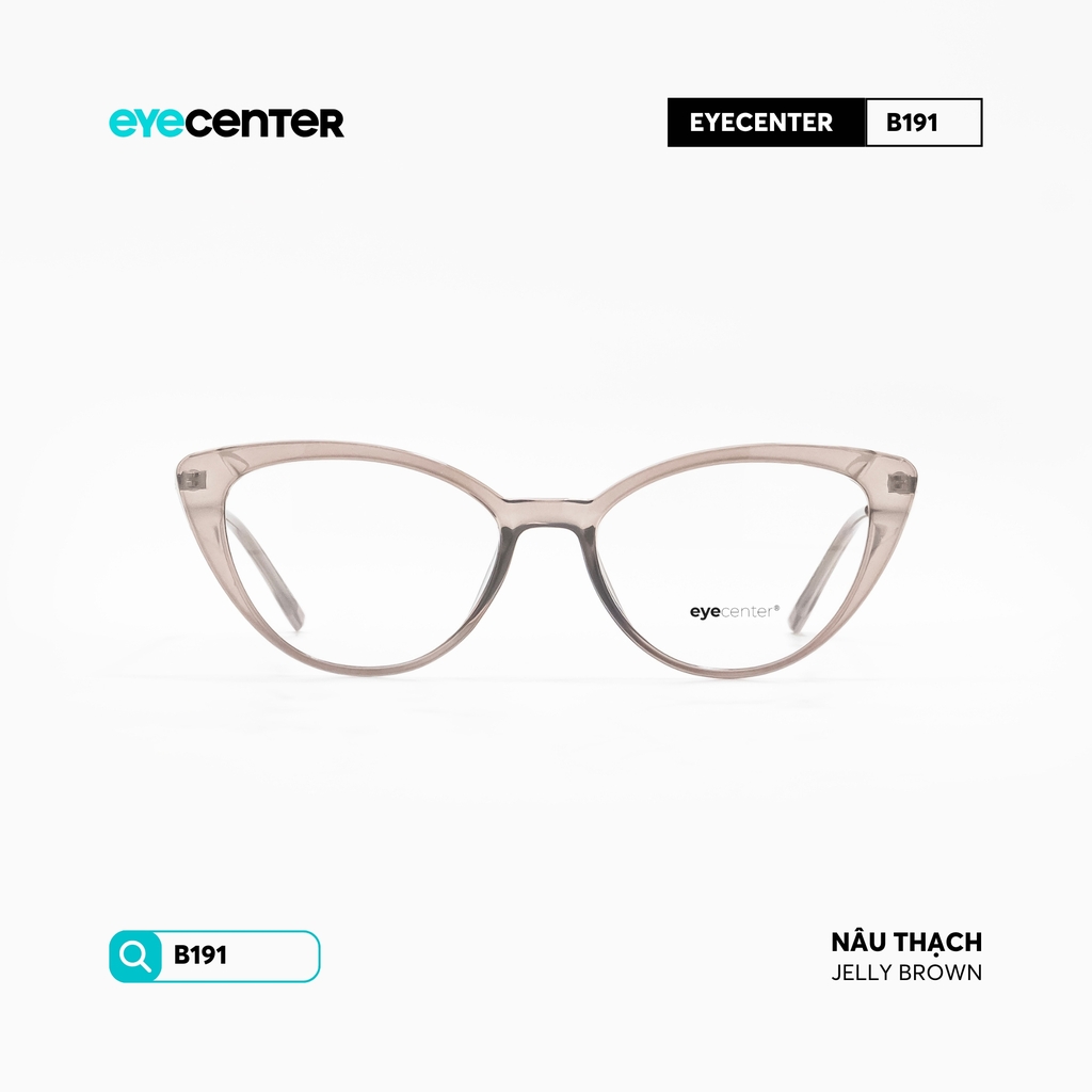 [B191] Gọng kính cận nữ chính hãng EYECENTER nhựa phối kim loại by Eye Center Vietnam
