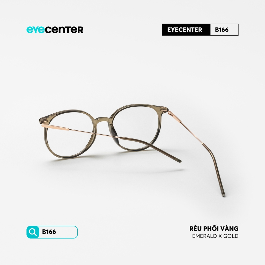 [B166] Gọng kính cận nữ chính hãng STUDIO MUKU nhựa phối kim loại by Eye Center Vietnam