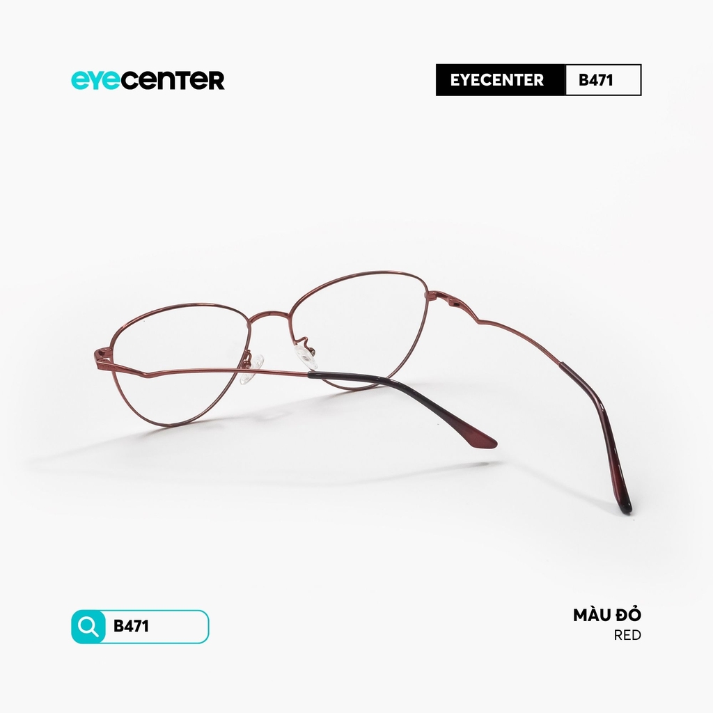 [B471] Gọng kính cận nữ nhiều màu chất liệu kim loại  chống gỉ by Eye Center Vietnam