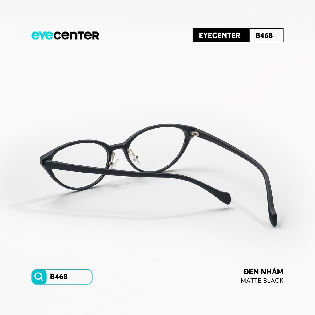 [B468] Gọng kính cận mắt mèo nữ chất liệu nhựa siêu nhẹ nhiều màu by Eye Center Vietnam