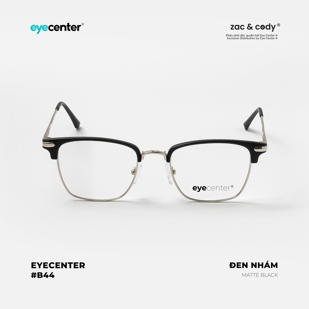 [B44][9314-8862-9009] Gọng kính chính hãng ZAC & CODY nhựa phối kim loại ZC 9314 by Eye Center Vietnam