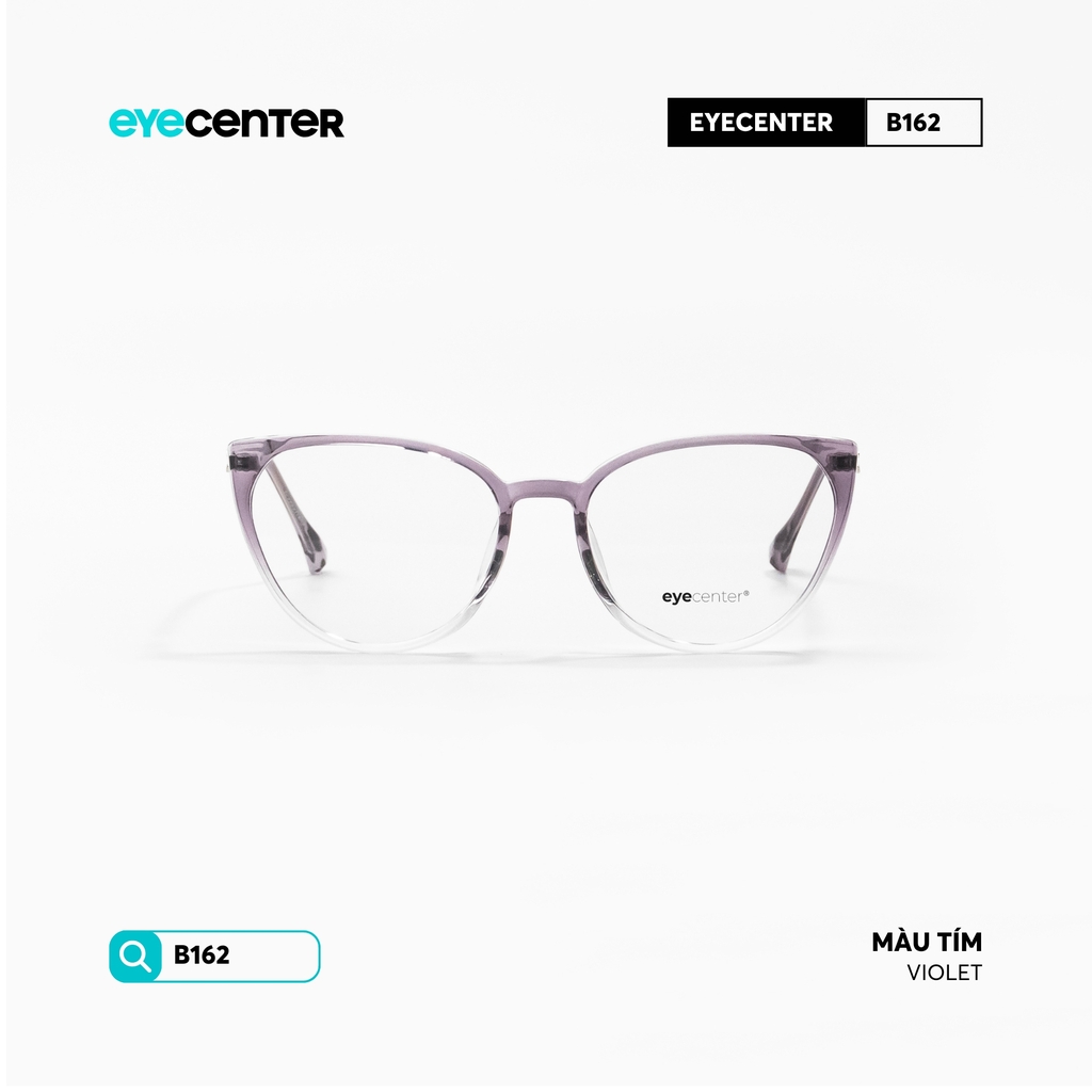 [B162] Gọng kính cận mắt mèo nữ chính hãng STUDIO MUKU chất liệu nhựa phối kim loại by Eye Center Vietnam