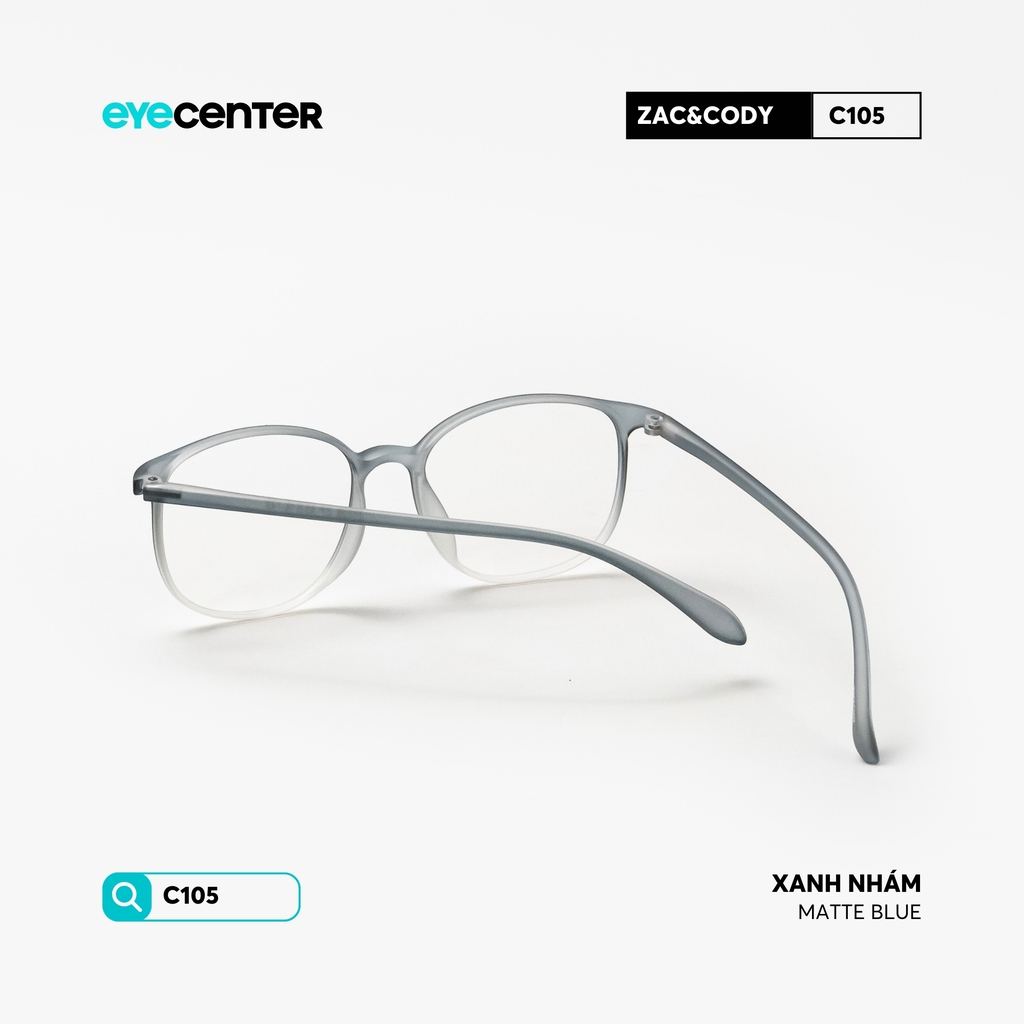 [C105] Gọng kính cận nam nữ chính hãng Zac & Cody nhựa dẻo siêu nhẹ by Eye Center Vietnam