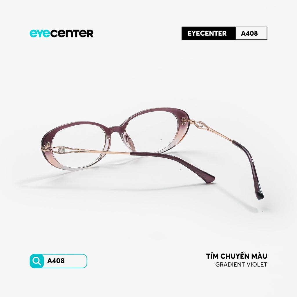 [VA408] Gọng kính cận nữ chất liệu nhựa phối kim  loại by Eye Center Vietnam