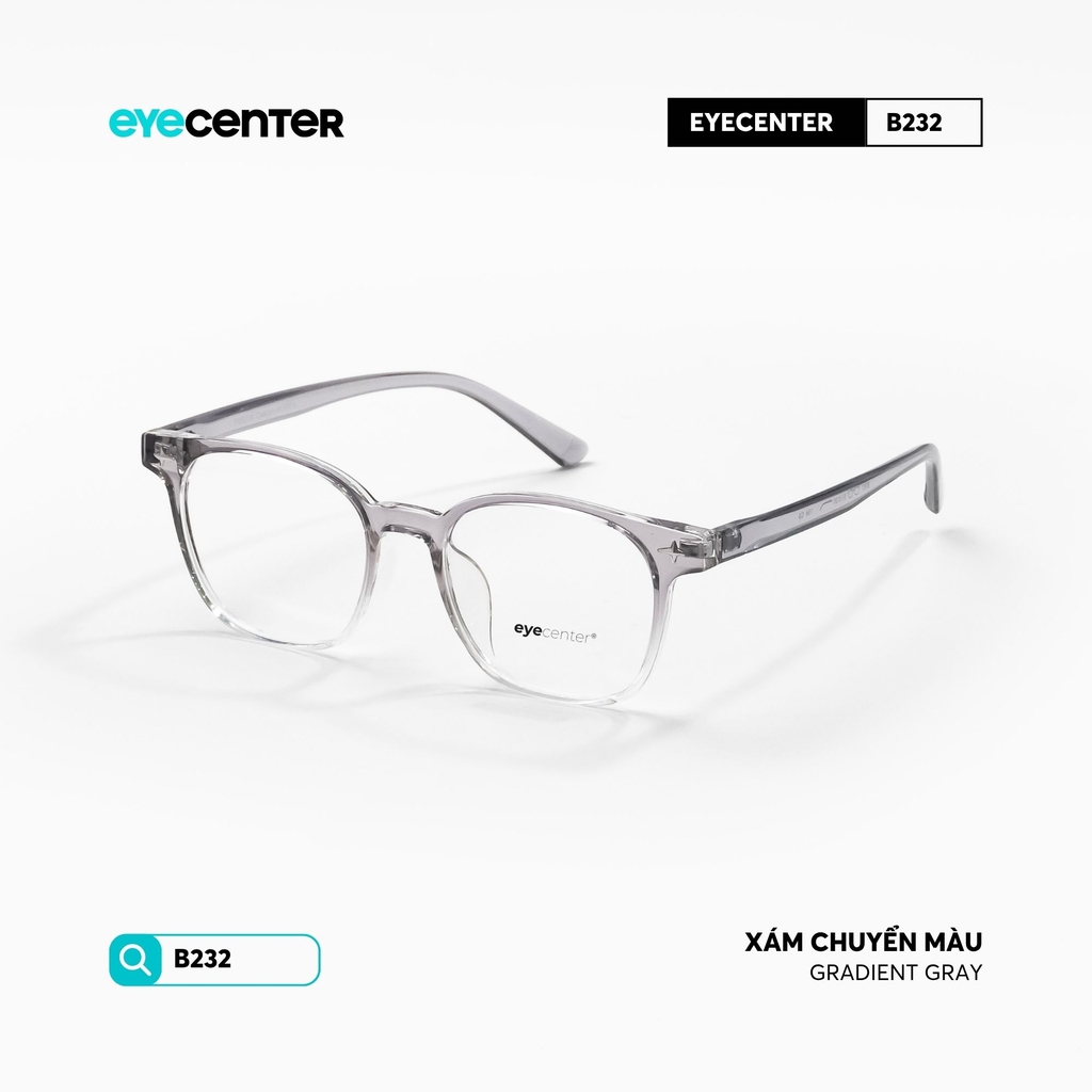 [VB232] Gọng kính cận nam nữ chất liệu nhựa siêu nhẹ nhiều màu by Eye Center Vietnam
