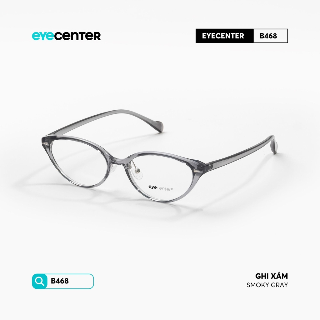 [B468] Gọng kính cận mắt mèo nữ chất liệu nhựa siêu nhẹ nhiều màu by Eye Center Vietnam