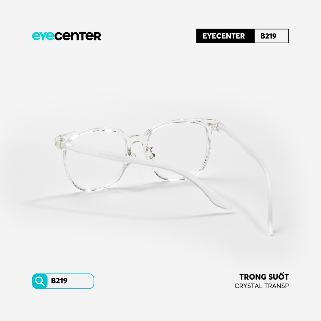 [B219] Gọng kính cận nam nữ chất liệu nhựa siêu nhẹ nhiều màu by Eye Center Vietnam