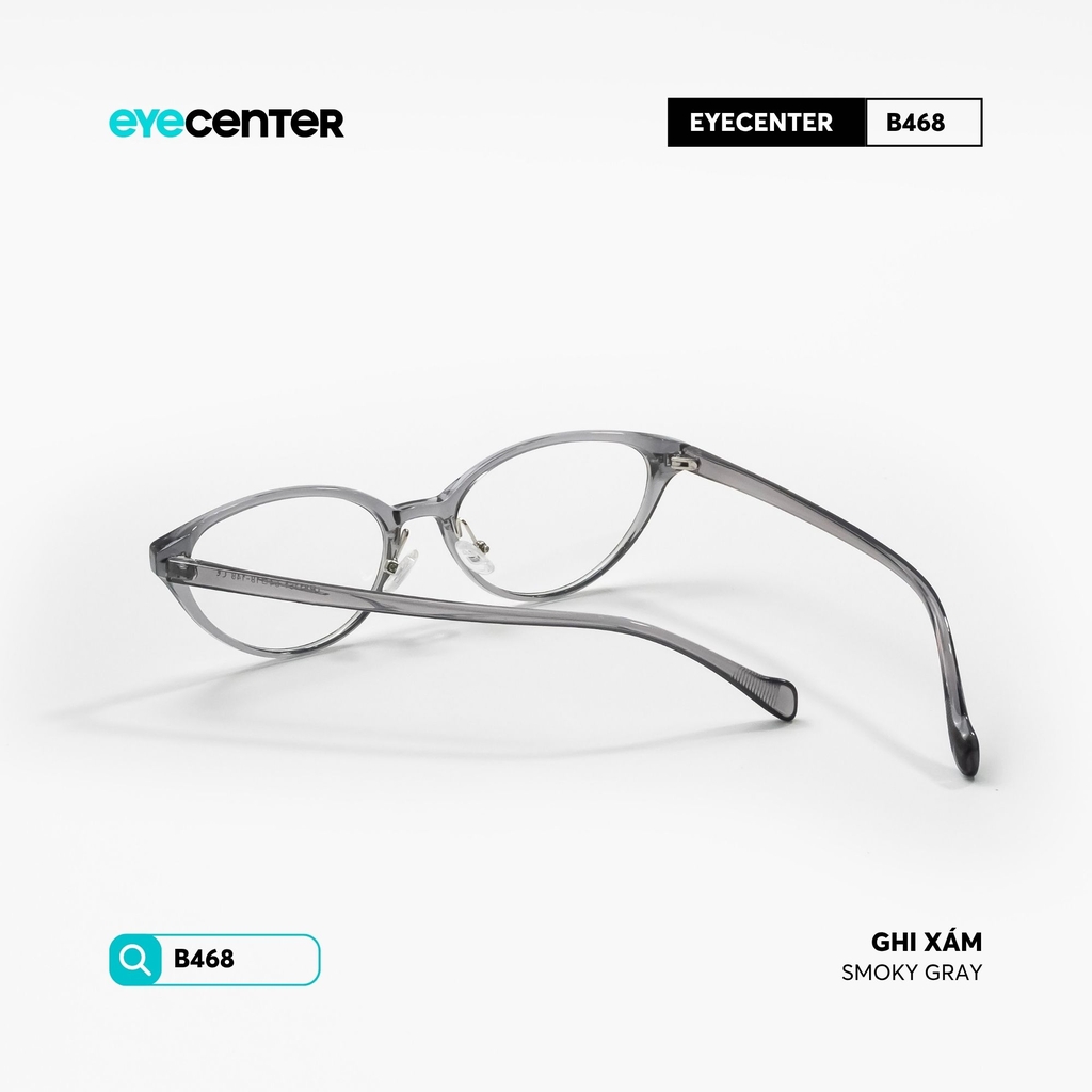 [B468] Gọng kính cận mắt mèo nữ chất liệu nhựa siêu nhẹ nhiều màu by Eye Center Vietnam