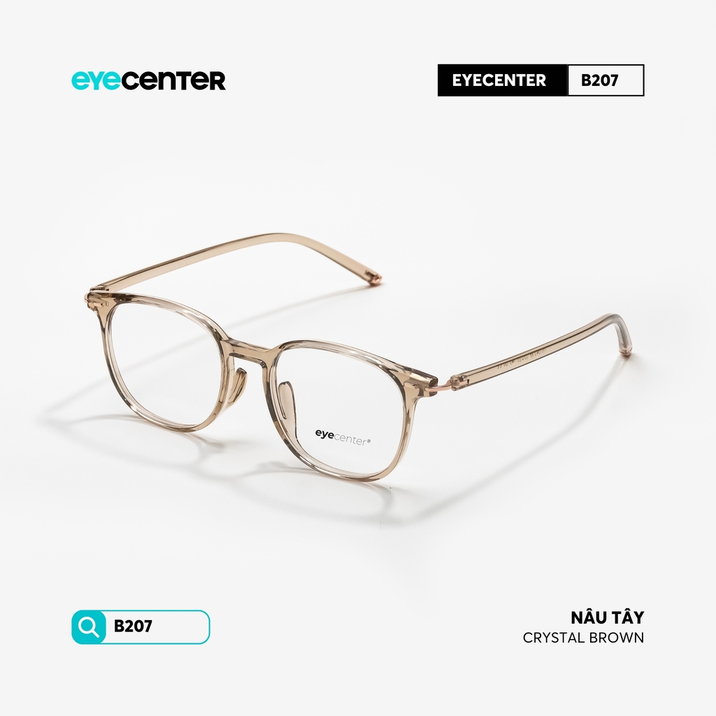 [B207] Gọng kính cận nam nữ EYECENTER nhựa dẻo siêu nhẹ by Eye Center Vietnam