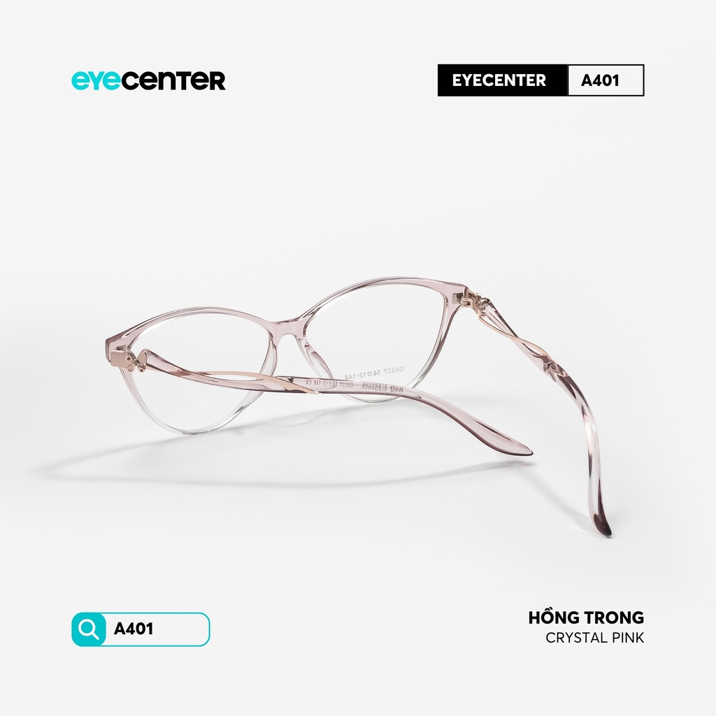 [VA401] Gọng kính cận nữ dáng mắt mèo chất liệu nhựa siêu nhẹ by Eye Center Vietnam