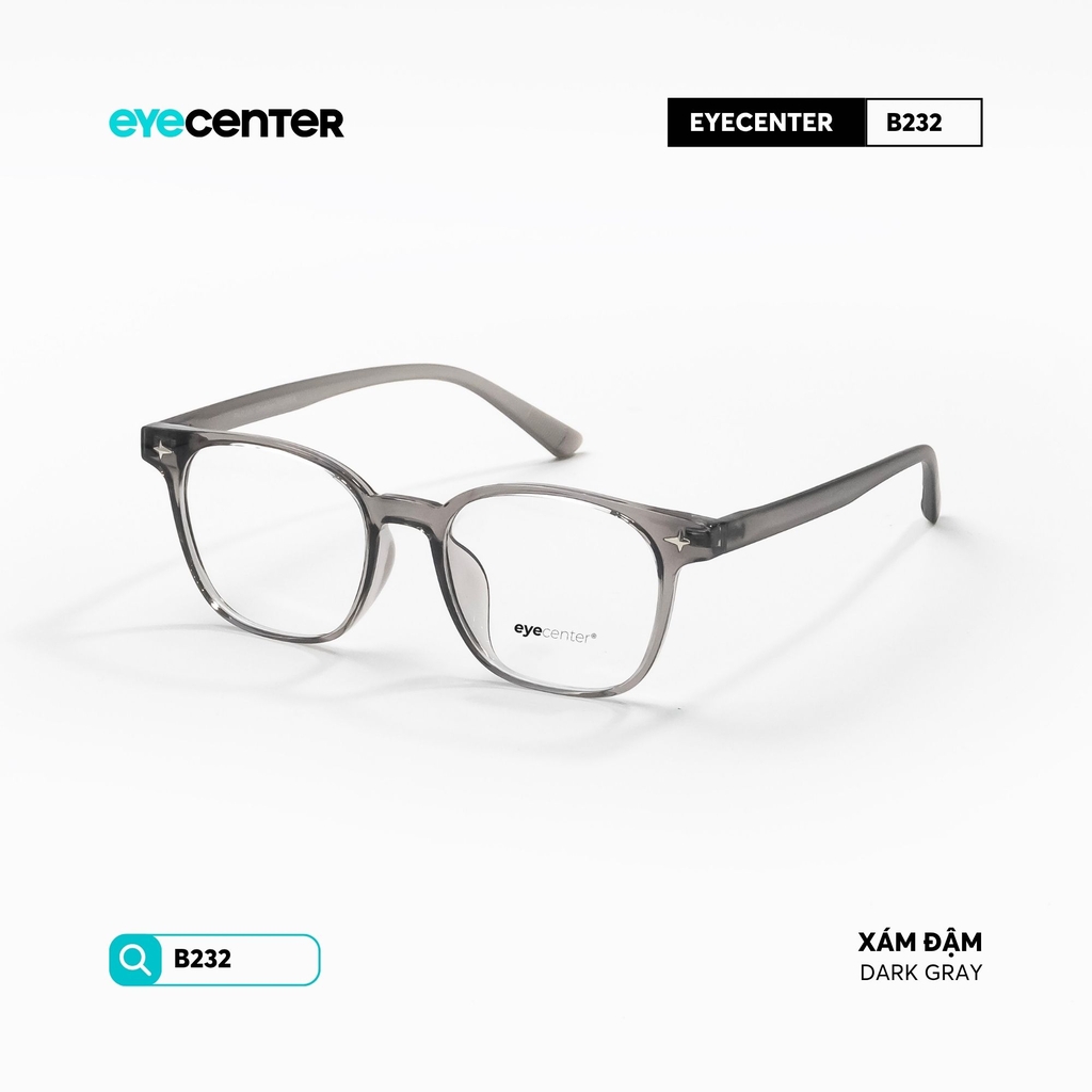 [VB232] Gọng kính cận nam nữ chất liệu nhựa siêu nhẹ nhiều màu by Eye Center Vietnam