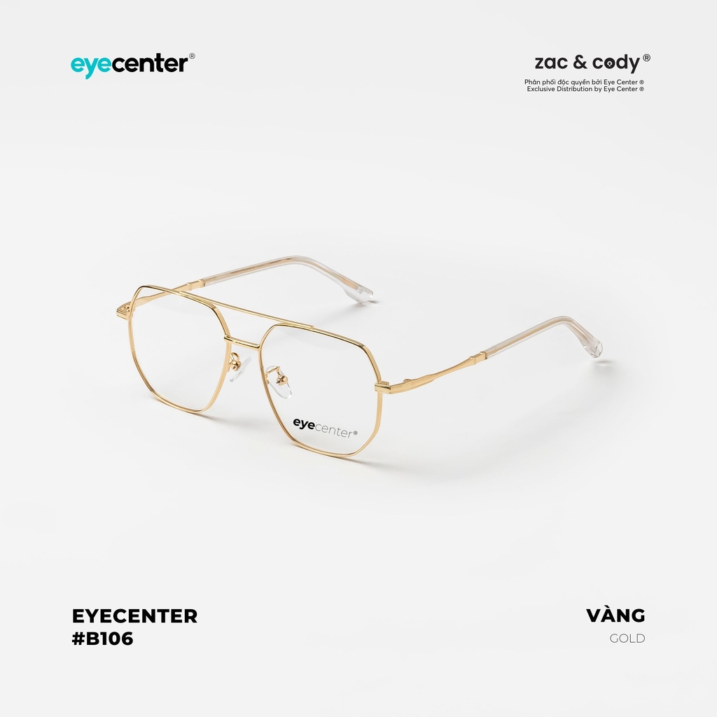 [B106] Gọng kính cận nam nữ chính hãng EYECENTER nhiều màu 72805