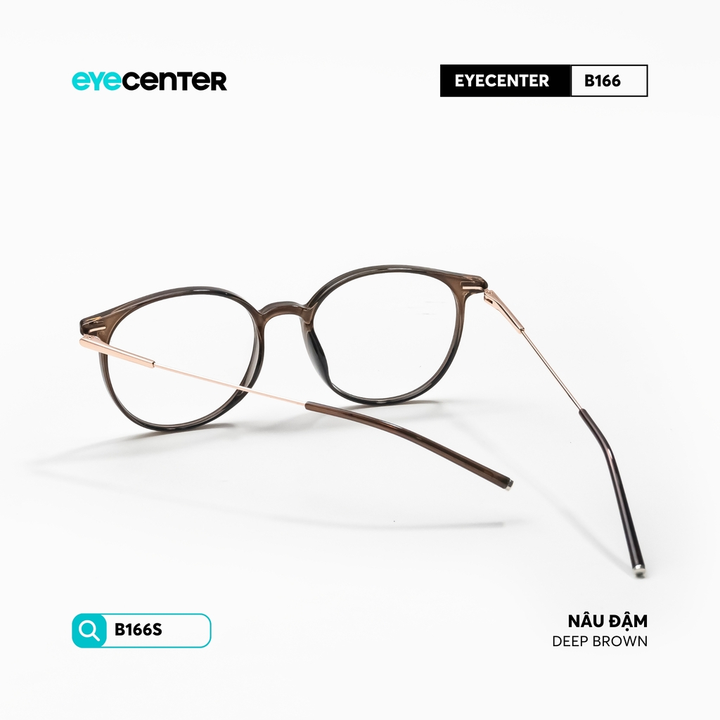 [B166] Gọng kính cận nữ chính hãng STUDIO MUKU nhựa phối kim loại by Eye Center Vietnam