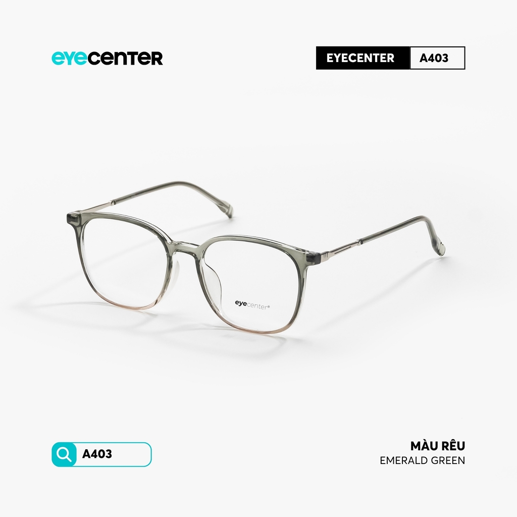 [VA403] Gọng kính cận nam nữ chất liệu nhựa phối kim loại chống gỉ by Eye Center Vietnam