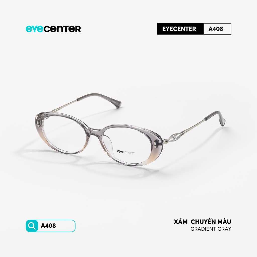 [VA408] Gọng kính cận nữ chất liệu nhựa phối kim  loại by Eye Center Vietnam