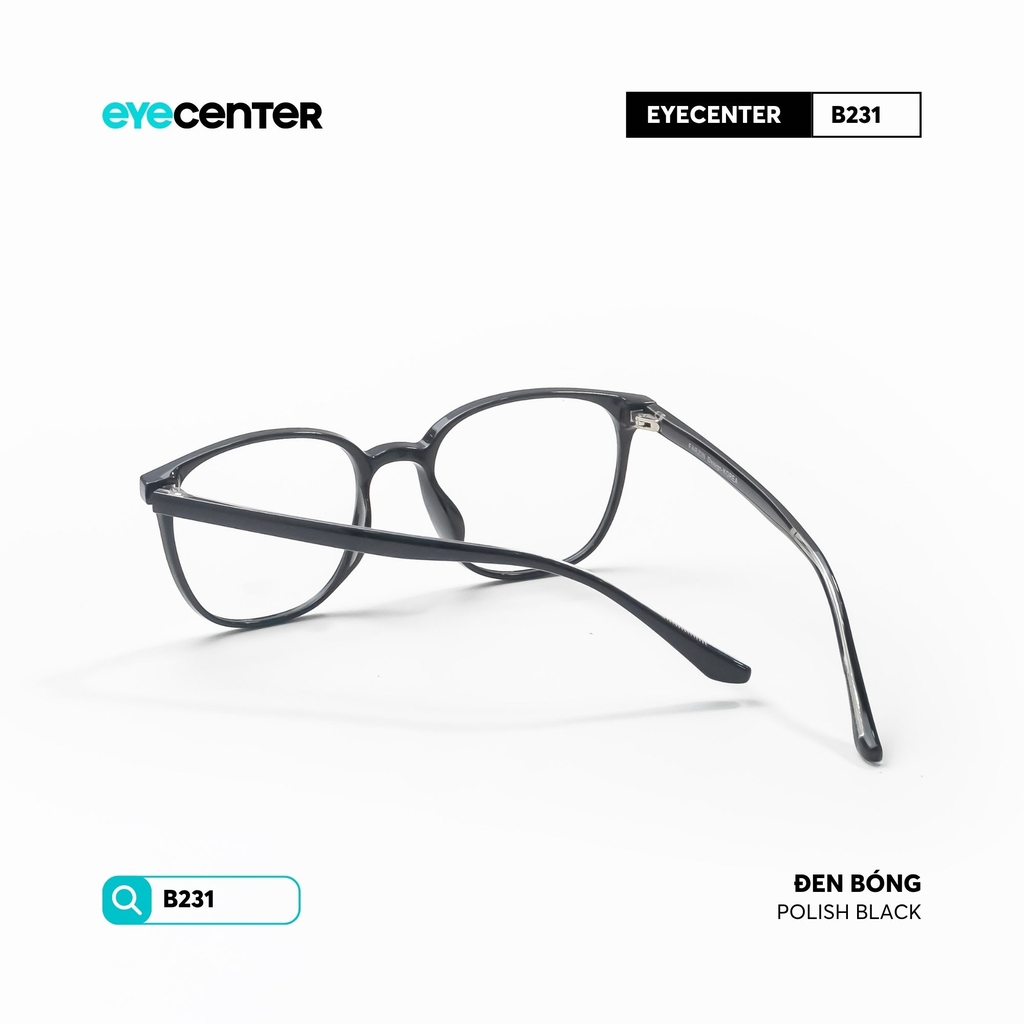 Gọng kính cận nhựa nam nữ nhựa dẻo siêu nhẹ nhiều màu by Eye Center Vietnam