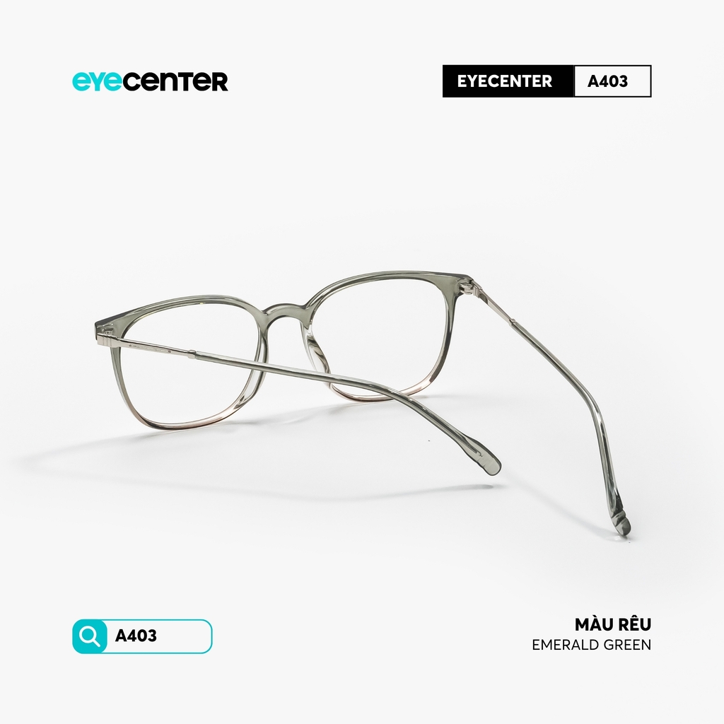 [VA403] Gọng kính cận nam nữ chất liệu nhựa phối kim loại chống gỉ by Eye Center Vietnam