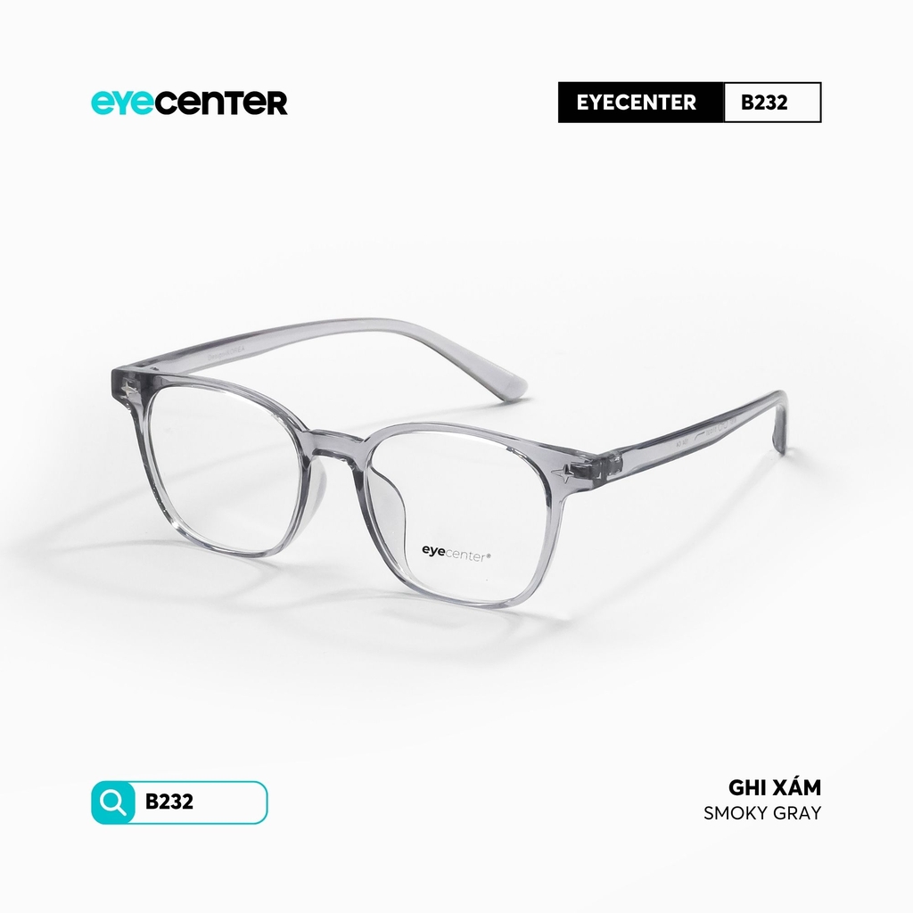 [VB232] Gọng kính cận nam nữ chất liệu nhựa siêu nhẹ nhiều màu by Eye Center Vietnam