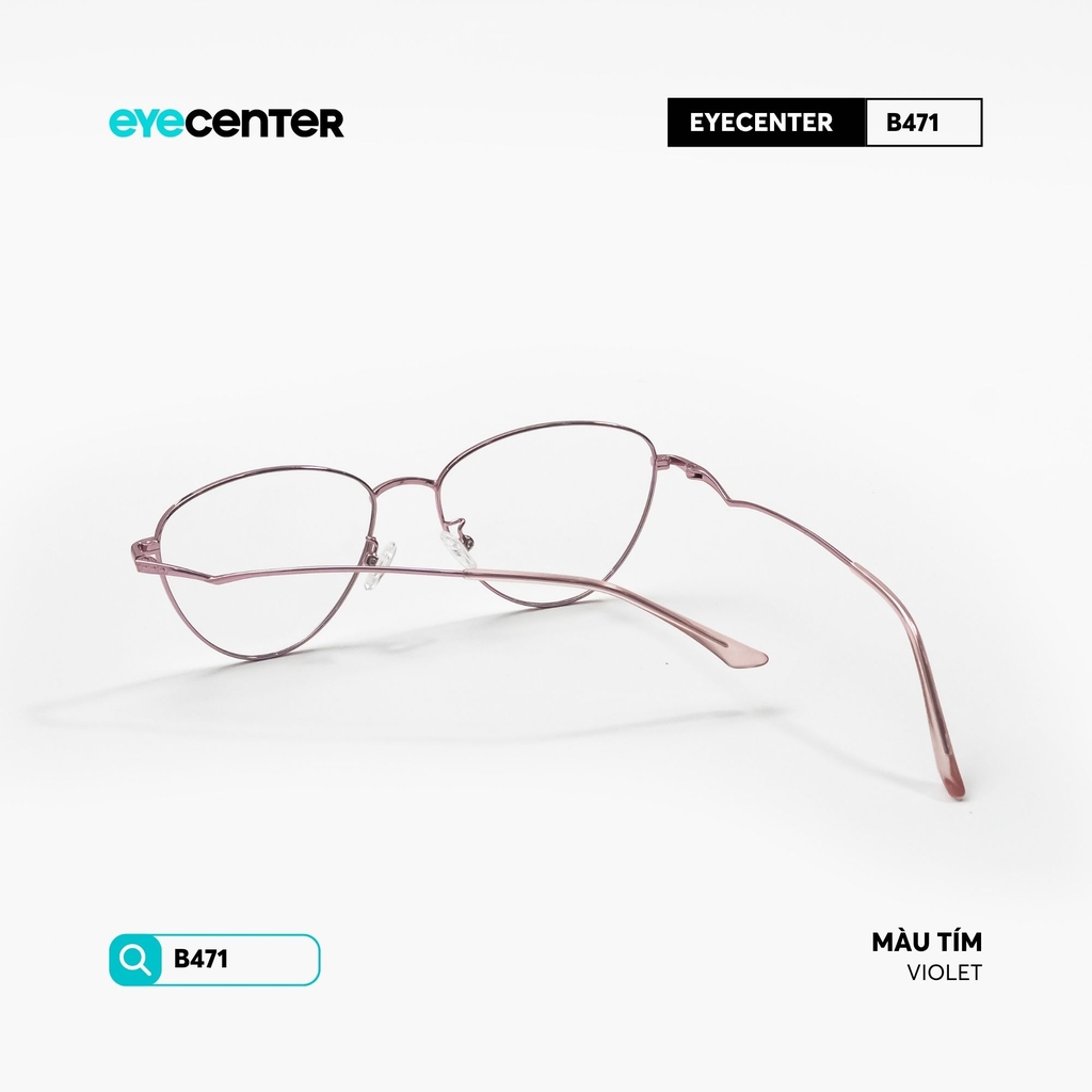 [B471] Gọng kính cận nữ nhiều màu chất liệu kim loại  chống gỉ by Eye Center Vietnam