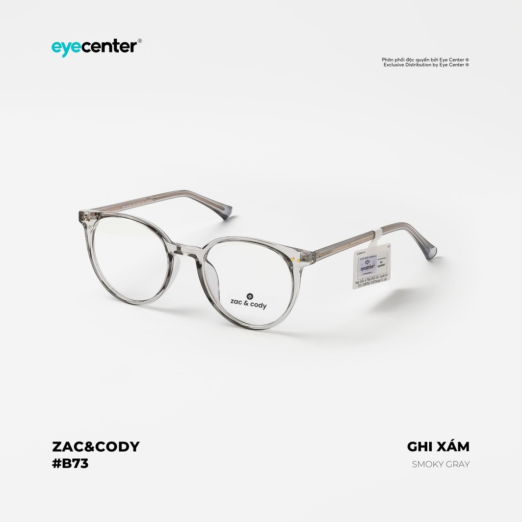 [B73] Gọng kính chính hãng Zac & Cody ZC 30039 by Eye Center Vietnam