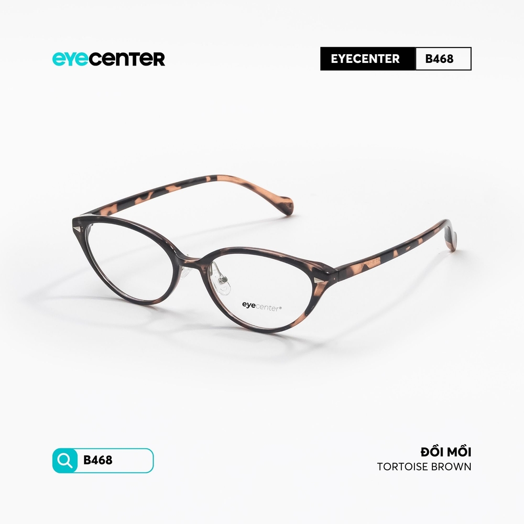 [B468] Gọng kính cận mắt mèo nữ chất liệu nhựa siêu nhẹ nhiều màu by Eye Center Vietnam