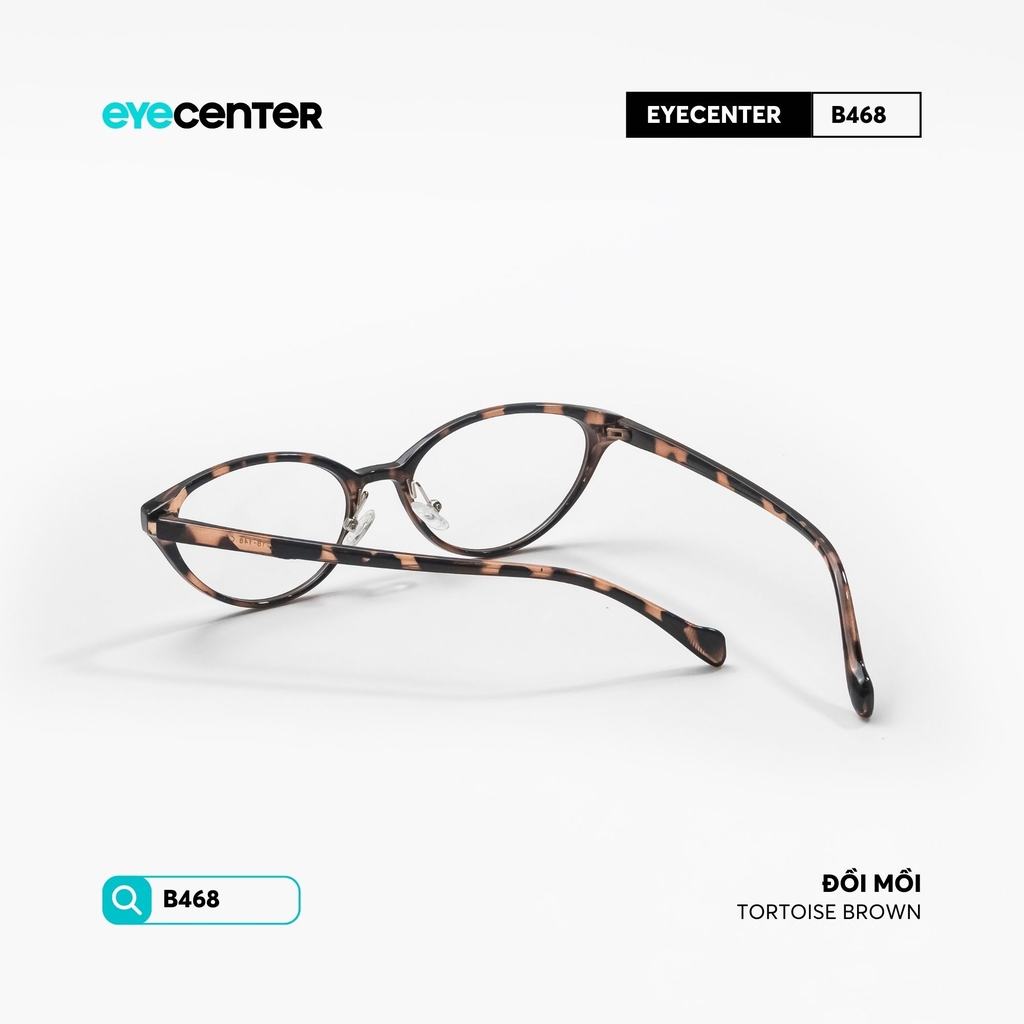 [B468] Gọng kính cận mắt mèo nữ chất liệu nhựa siêu nhẹ nhiều màu by Eye Center Vietnam