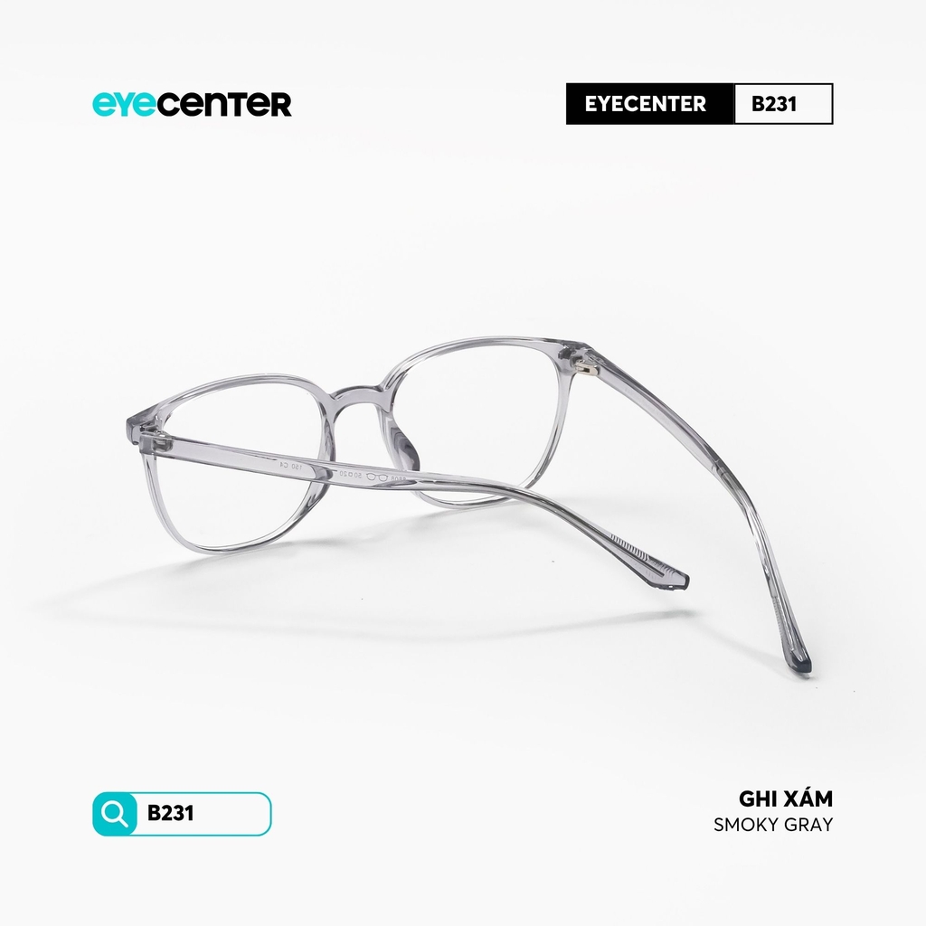 Gọng kính cận nhựa nam nữ nhựa dẻo siêu nhẹ nhiều màu by Eye Center Vietnam