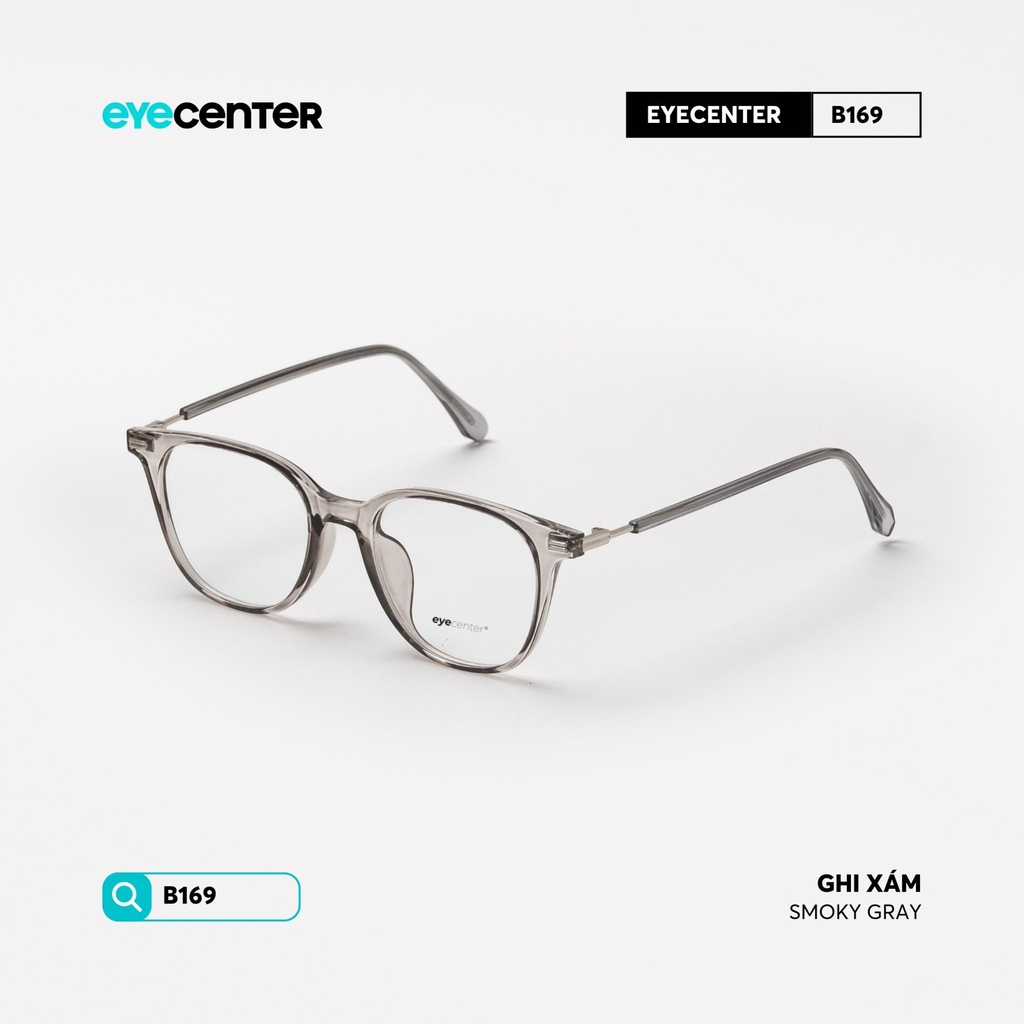 [B169] Gọng kính cận nam nữ chất liệu nhựa siêu nhẹ nhiều màu by Eye Center Vietnam