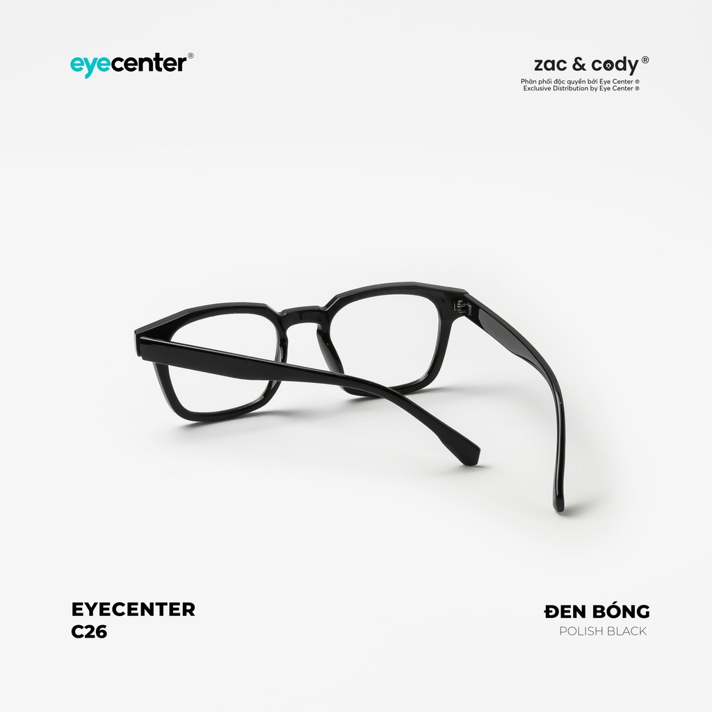 [C26] Gọng kính cận nữ chính hãng EYECENTER  nhựa dẻo nhiều màu 3351 by Eye Center Vietnam
